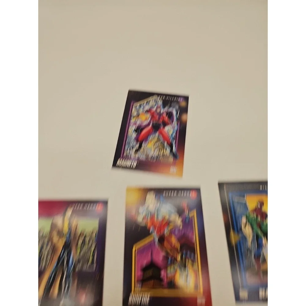 1992 Necrom‎ Marvel Universe Super Heroes Milestones Trading Cards Lot Of 16